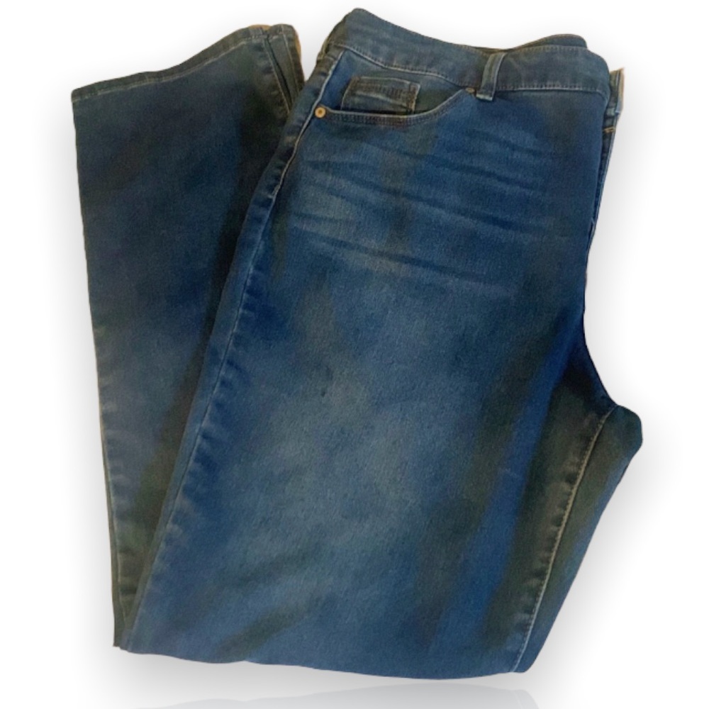 BANDOLINO STRAIGHT LEG ”AMY” WOMENS JEANS  14 MEDIUM